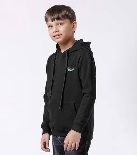 Image of KYDA KIDS Boy's Cotton Hooded Neck Hoodies - Sweatshirt with Hoodies Full Sleeves Boys Winter Wear, Long Sleeve Sweatshirts for Boys - Regular Fit Melange