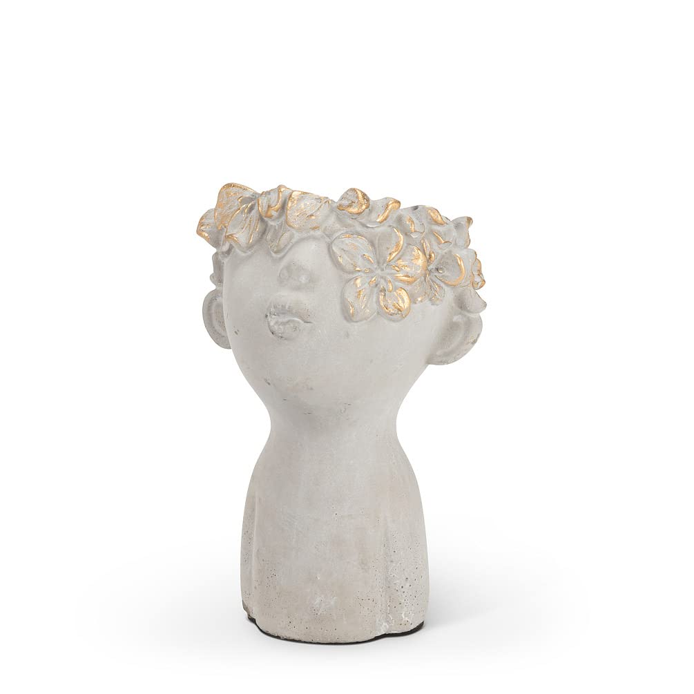 Pot de fleurs en forme de visage une idée cadeau originale pour intérieur