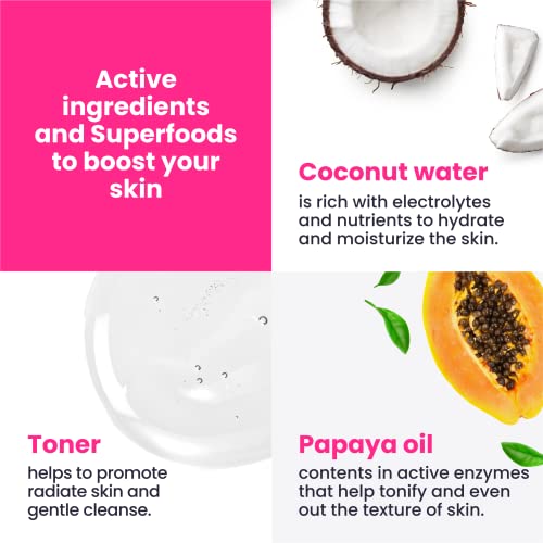 PORTION Face Toner - 200ml - Toner Gesicht für Gesichtsreinigung, Beruhigendes Gesichtswasser, 100% Vegan, wasserbasiert - Image 4