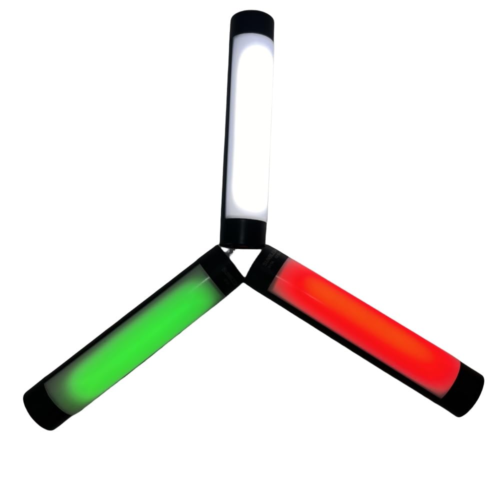 Sunblesa Upgrade Wiederaufladbare Bivvy Light - Magnetische LED Angel-Laterne mit Fernbedienung, 2600mAh Powerbank, Rot/Grün/Weiß Modi, Wasserdicht für Karpfenangeln Camping