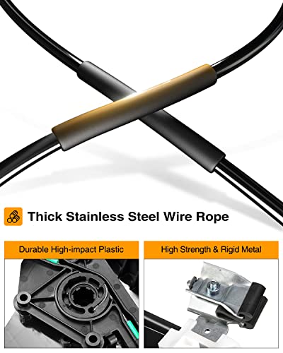 A-Premium Power Window Regulator With Panel Without Motor Replacement For Ford Expedition Lincoln Navigator 2007-2017 Front Left Driver Side #TOP3