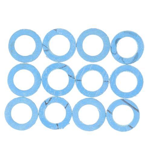 Hemoton Countersunk Washers 12pcs Drainage Screw Gasket Sealing Washers for Boat Repair