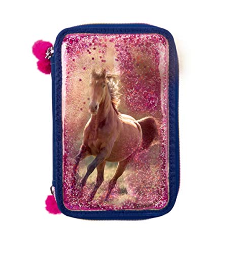 Preisvergleich Produktbild Pferdefreunde Spiegelburg 3-Fach Federmäppchen 16039