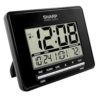 Large Display Atomic Digital Alarm Clocks product image