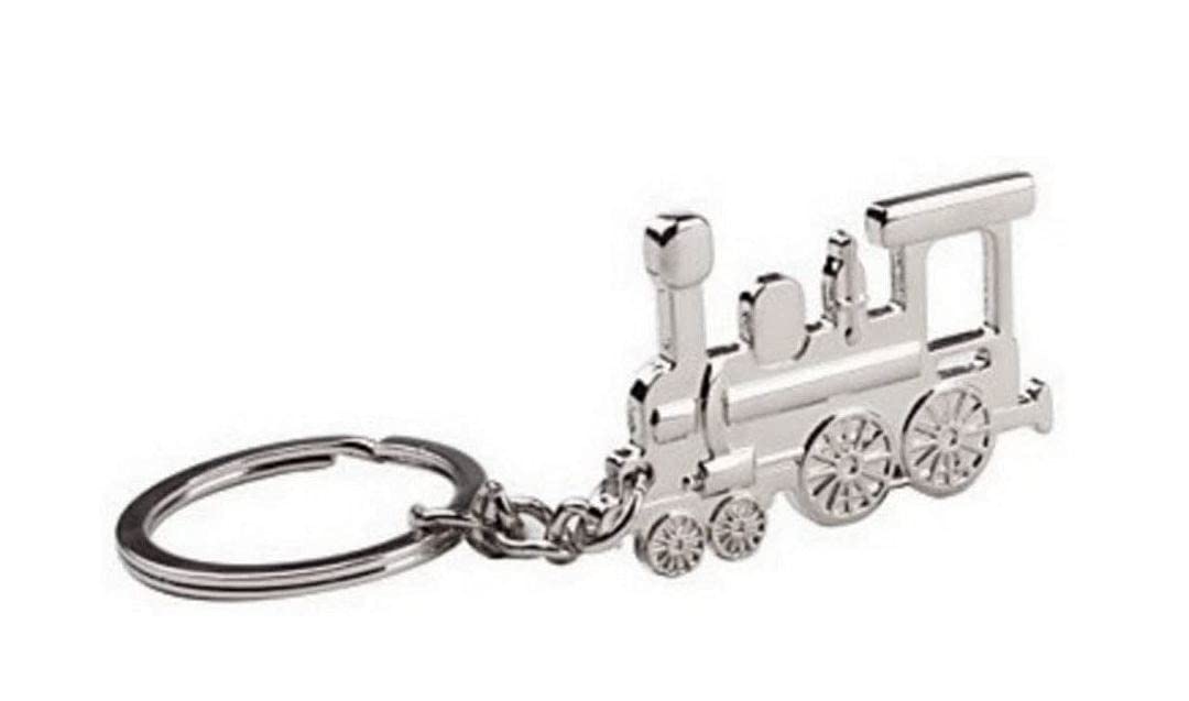 Stainless steel sleutelhanger 2 namen met geboortebloem