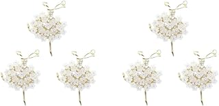 UKCOCO 6 peças capa de telefone DIY acessórios de concha de telefone capa de telefone artesanal ornamento capa de telefone ornamento acessórios de liga faça você mesmo