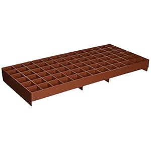 Grodan RW205002 GRO-Smart Tray Insert, Brown