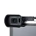 Produktbild Kiwifotos KE-X100FL Kamera Augenmuschel für Fujifilm X-X100F (installiert und gesichert über Kamera-Blitzschuh)