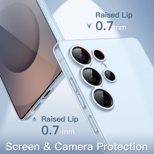 JETech Ultra Slim Case for Samsung Galaxy S25 Ultra, Titanium - Image 5