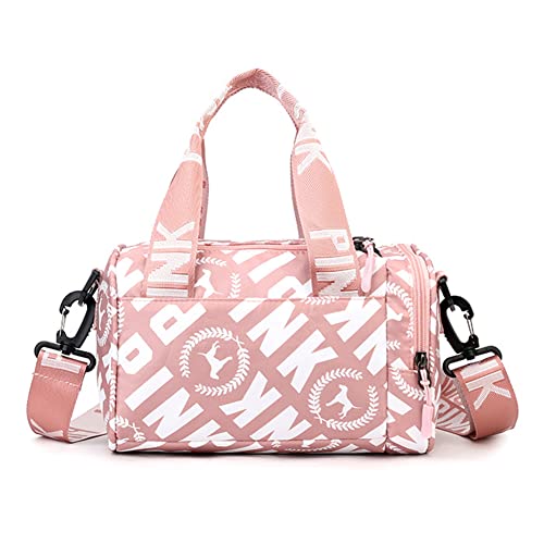 Orgonite Mini Small Crossbody Bag Gym Bag for Women Men, Cute Small Duffle Bags Aesthetic Sports Handbag, Waterproof Gym Tote Pack Portable Fitness Shoulder Packet for Sports Travel