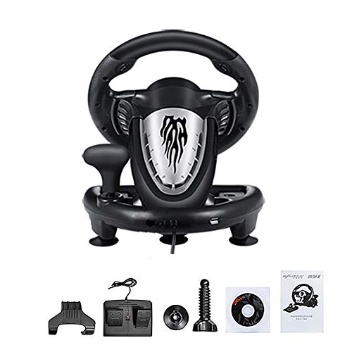 Volanti da gioco,Volante, supporto PC / PS3 / PS4 / X-ONE, volante per computer game, simulazione auto, simulazione guida auto