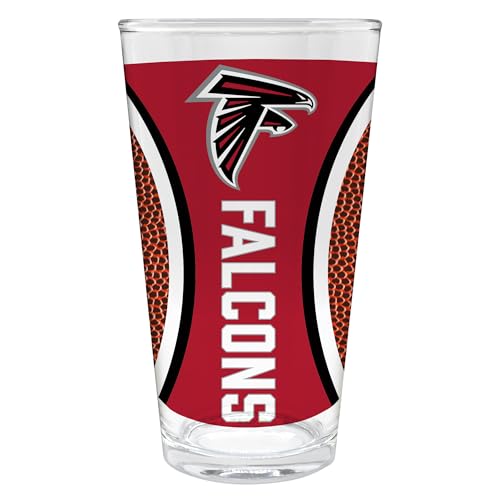 Great American Products Atlanta Falcons 16oz. Game Ball Pint Glass