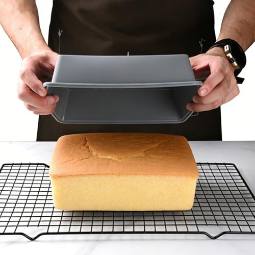 Moldes de silicona para repostería casera moldes redondo cuadrado rectangular para meriendas 7