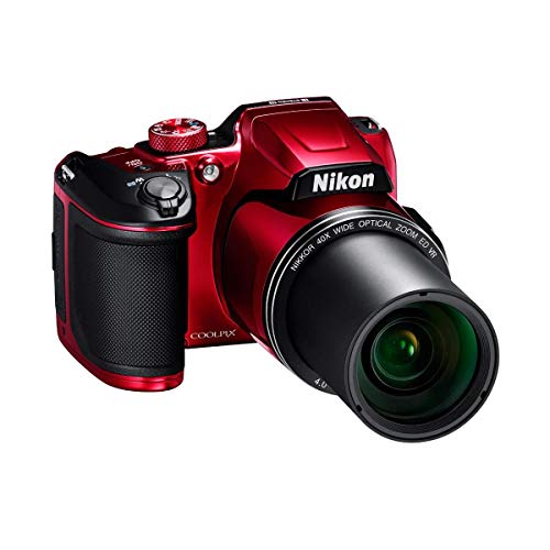 Image of Nikon COOLPIX B500 Digital Camera (Red)