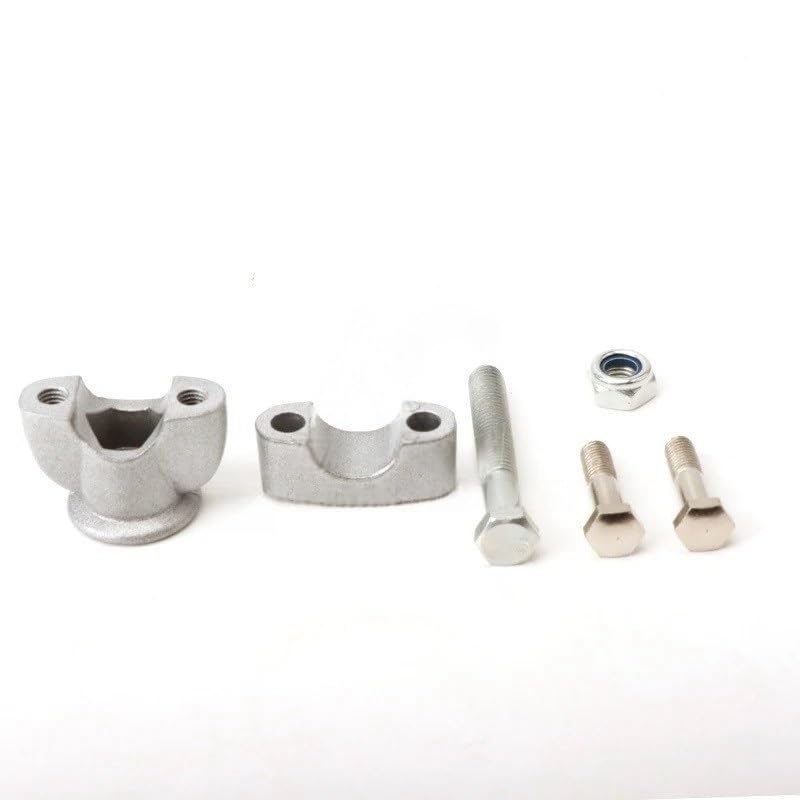 Élévateurs de guidon moto 22mm en aluminium usiné haute rigidité