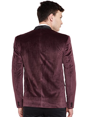 WINTAGE Men's Premium Velvet Notch Lapel Tuxedo Coat Blazer Jacket3