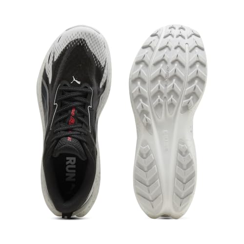 PUMA Chaussures de Trail Velocity Nitro™ Homme 46, Black Feather Gray Ultra Red