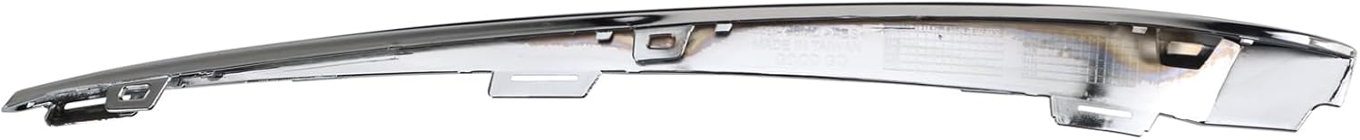 TRQ Front Upper Bumper Trim Set Compatible with 2017-2019 BMW 740e xDrive 2016-2019 740i 750i BM1046140 BM1047140