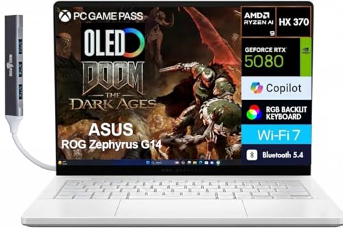 ASUS ROG Zephyrus G14 AI Gaming Laptop 14.0