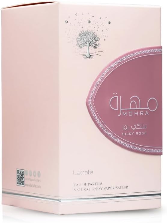 Mohra Silky Rose EDP | Perfume árabe de Lattafa | Lujo Perfume Perú