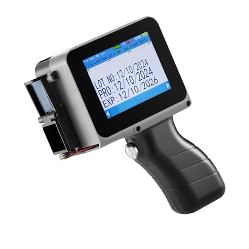 Imprimante à jet d'encre portable miniature avec cartouche d'encre de 42 ml pour la logistique des boissons, utilisation industrielle, imprimante à canettes