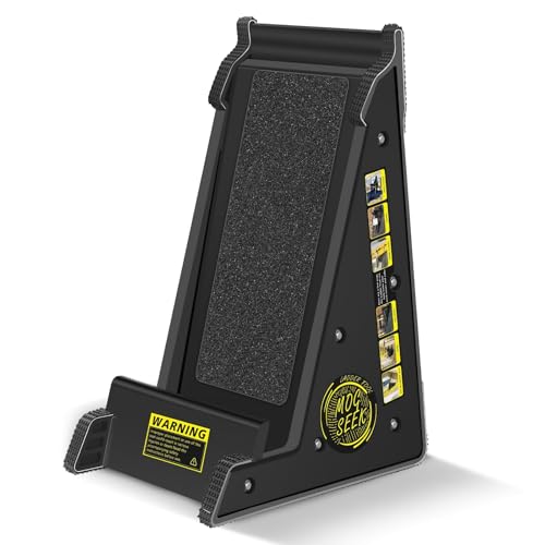 Image of Stable Platform Ladder Leveler - Ladder Levelers for Extension Ladders with Storage for Uneven Surfaces (Classic Black)