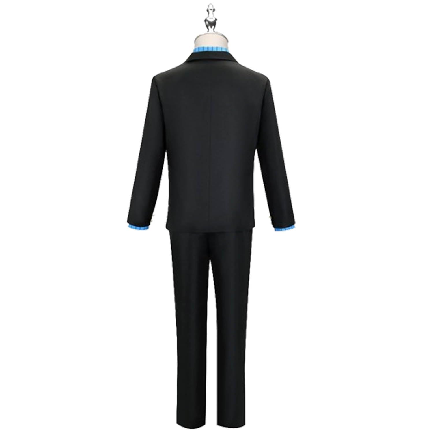 Anime Personaggio Sanji Cosplay Costume Vestito One Piece Monkey D. Luffy Gioco di Ruolo Uniforme Set Completo Halloween Carnevale Dress Up Suit con Parrucca per Uomini