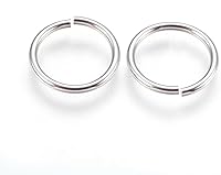 Vista 55 de 100 Piezas - Anillos de Enganche de Acero Inoxidable 304 - 7mm - Calibre 18 (1mm de Grosor)