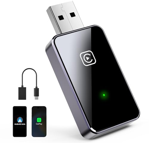 Wireless CarPlay Adapter for iPhone, for Apple CarPlay...