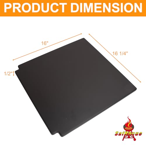 7671 Crafted Glazed Baking Stone for Weber Genesis - Pizza Stone for Grill by SafBbcue - Image 2