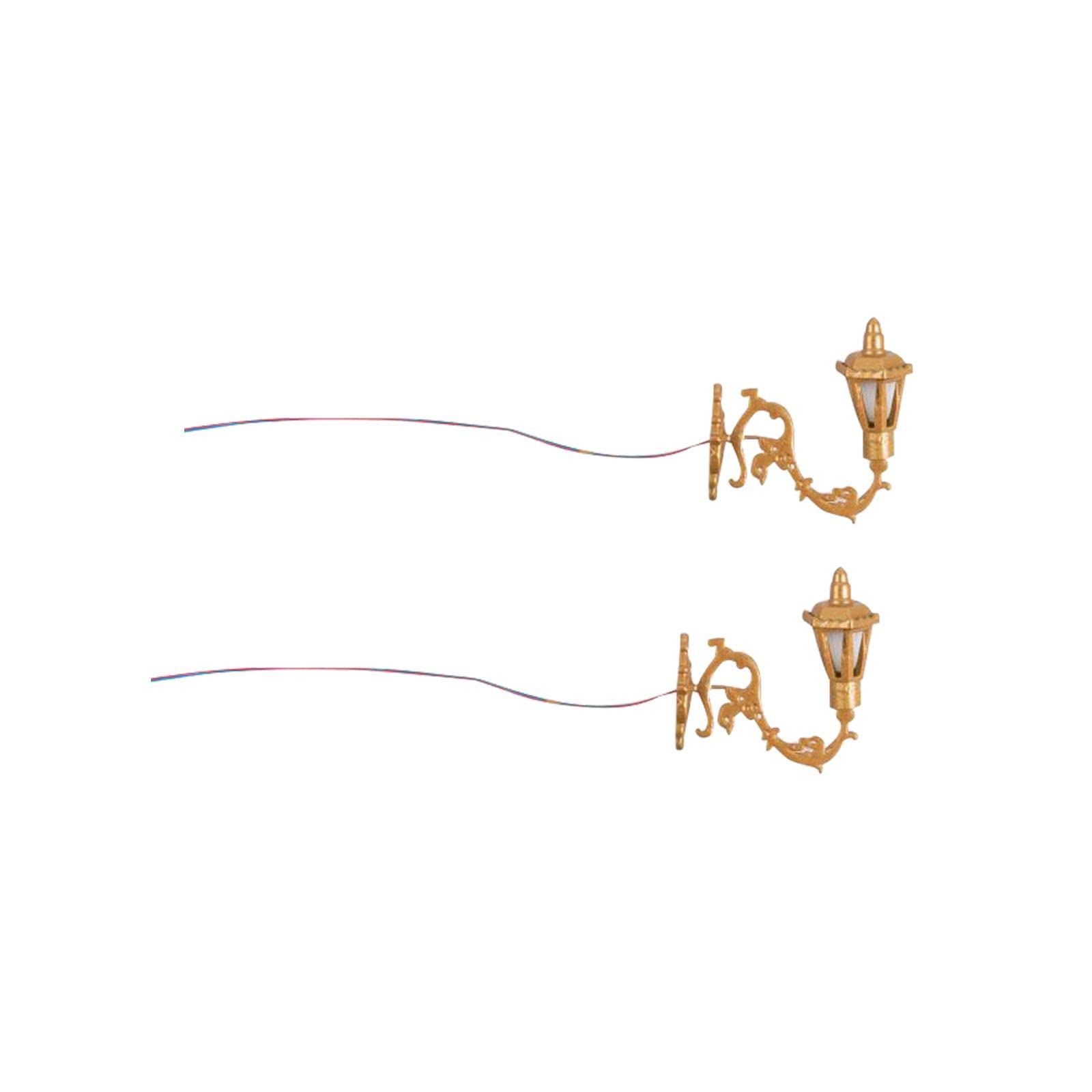 Meadawgs®2X Mini Toy Lamp Toy Accessory 1:12 Scale Vintage Wall Lamp Models Furniture Style A|Dolls & Bears | Dollhouse Miniatures | Furniture & Room Items|2 Dollhouse LED Wall Sconces-image-42