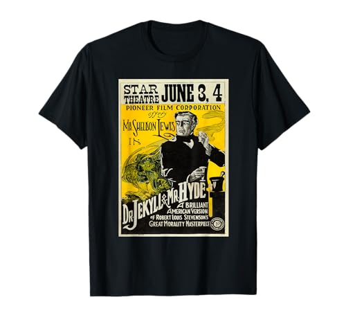 Dr. Jekyll and Mr. Hyde Movie Poster T-Shirt