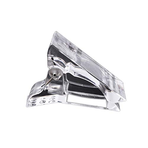 NAYUKY 5Pcs/set Nail Tips Clip Quick Building Poly Manicure clip UV Builder Gel Assistant Tool DIY Manicure Plastic Extension Clamp