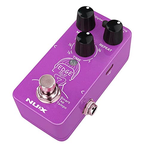 NUX Edge Delay Guitar Effects Pedal with Phi Digital Delay, Analog