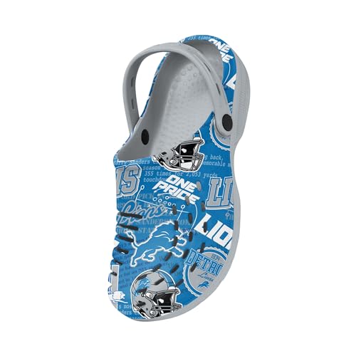 Image of FOCO Arizona Cardinals NFL Mens Historic Print Clog with Strap