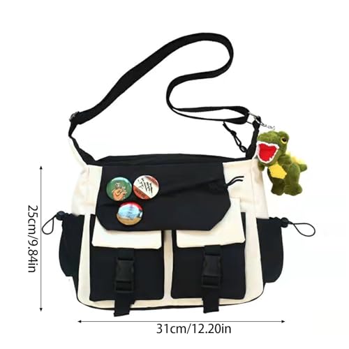 Messager Bag Small Slings Crossbody Bag Waterproofs Shoulder Multi Pocket Slings Nylon Purse Handbag For Women Men Crossbody4