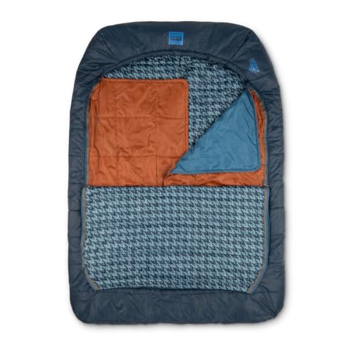 Kelty Tru.Comfort Doublewide 2 Person Double Sleeping Bag 20F...