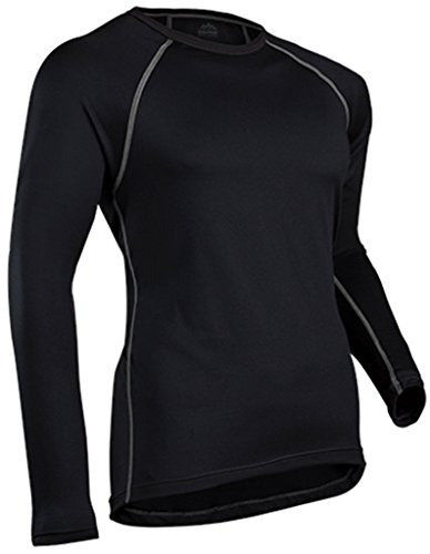 ColdPruf Men's Quest Performance Activewear Long Sleeve Crew Top