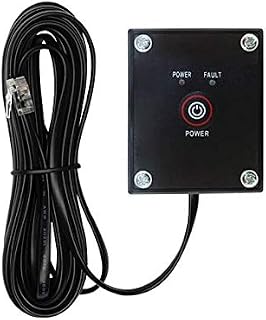 GIANDEL Power Inverter Remote On/Off Switch with 30 Ft Cable Push Button Mountable