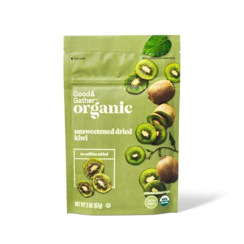 Good & Gather Unsweetened Dried Kiwi Organic, 2 onz (Pack of 3)