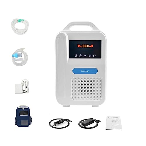 Portable Oxygen Concentrator with Rechargeable Battery & Nebulizer