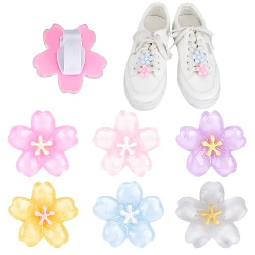 Breloques pour lacets fleur colorées pour personnaliser vos baskets d'été