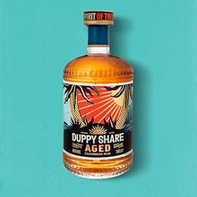 The Duppy Share Aged Rum Gift Pack – Caribbean Rum 70cl (ABV 40%) | Perfectly Balanced, Award-Winning Fusion of Aged Caribbean Rums | An Exquisite Blend for your Favourite Rum Cocktail