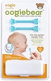 Oogiebear Nase Rotz und Ohrenschmalzreiniger für Neugeborene und Kleinkinder. Aspirator Alternative - 2er-Pack mit Etui - Blau