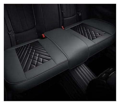 Housse de siège auto universelle arrière en similicuir gris noir pour Mercedes Classe B