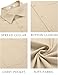 COOFANDY Men's Button Down Short Sleeve Shirt Casual Summer Beach Shirts Stylish Fashion Shirt Light Khaki