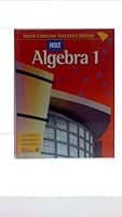 Algebra 1 South Carolina Teacher's Edition 0547262663 Book Cover