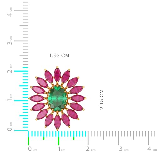 Image of Joyalukkas 22k (916) Purity BIS Certified Flora Women Earring For Women