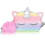 2. Lindo Diseño Unicornio: El diseño especial de unicornio es lindo y elegante, hará que sus niñas sean más hermosas y de moda. Viene con lentejuelas espumas, y suave POM POM, súper lindo y elegante.