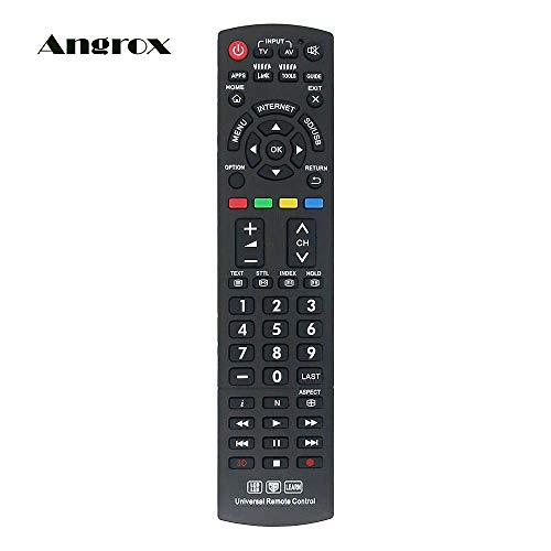 Mando a Distancia Universal para Panasonic TV N2QAYB000487 N2QAYB000490 N2QAYB000353 N2QAYB000048 Compatible con Todos los Modelos remotos.